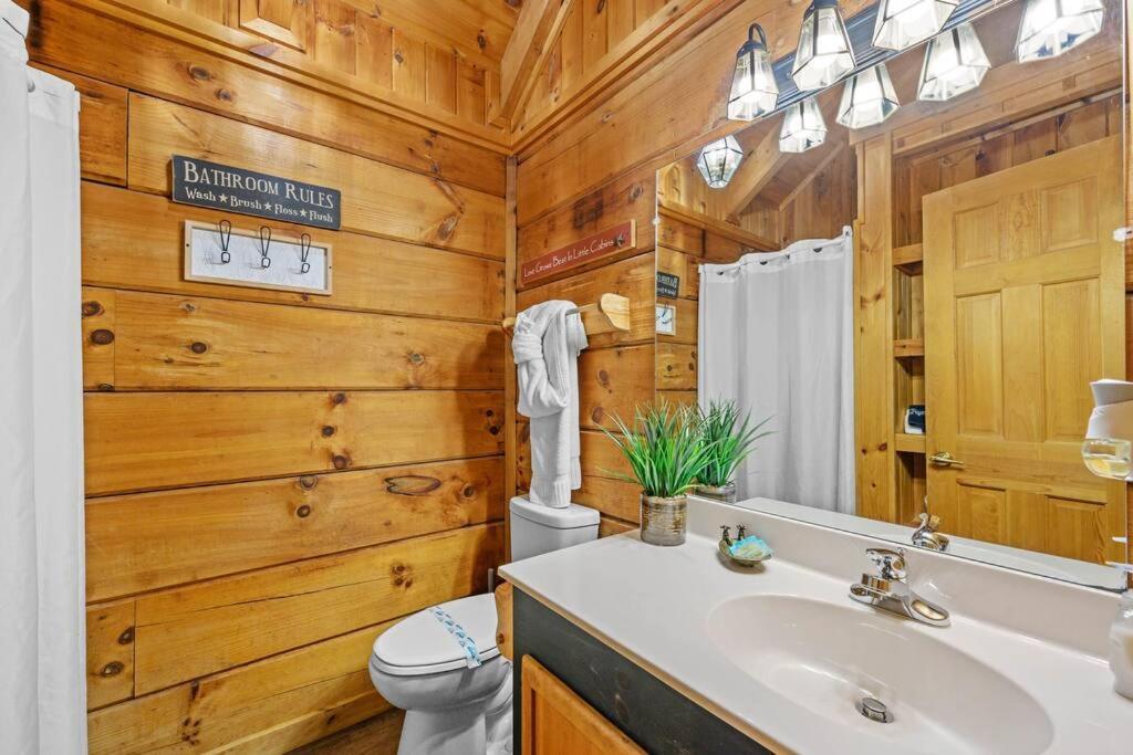 Do Not Disturb - Pigeon Forge Smoky Mountain Studio Cabin, Hot Tub, Fireplace Exteriér fotografie